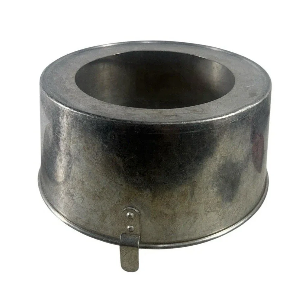 Aluminum Angel Food Cake Pan 10” Tube Cake Pan 3 Footed 2 Piece